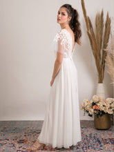 Load image into Gallery viewer, Rustic boho wedding dress