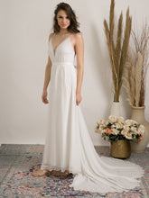 Load image into Gallery viewer, Striking boho glam Wedding dress