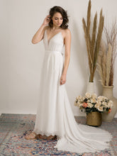 Load image into Gallery viewer, Striking boho glam Wedding dress