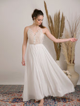 Load image into Gallery viewer, Dreamy unique lace wedding dress with feminine silhouette
