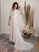 Load image into Gallery viewer, Bohemian lace wedding dress
