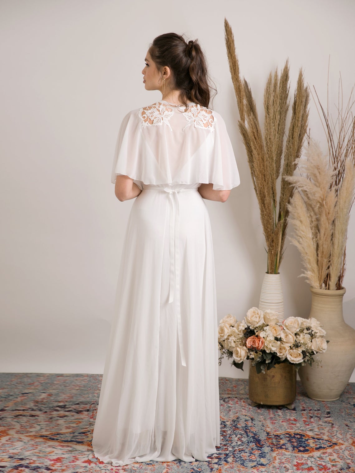 Graceful boho wedding dress – Barzelai