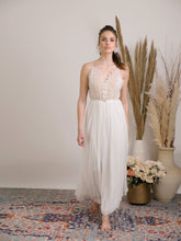 Load image into Gallery viewer, Dreamy unique lace wedding dress with feminine silhouette
